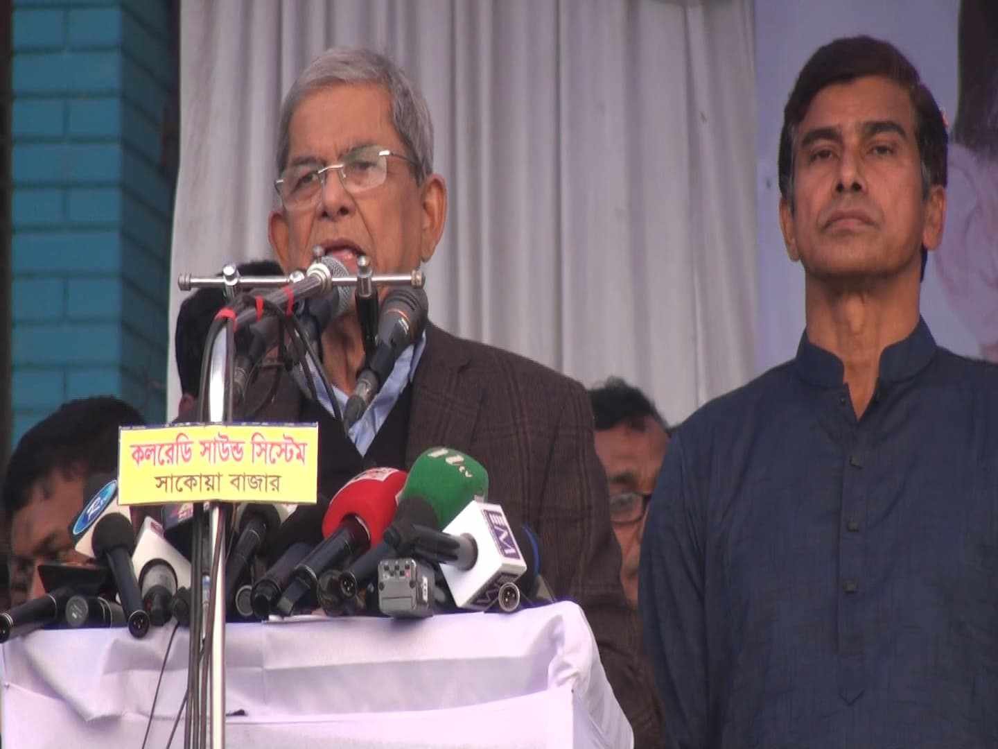 হাসিনা পালিয়ে গিয়ে ভারত থেকে ষড়যন্ত্র করছে :  মির্জা ফখরুল