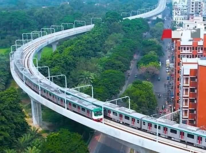 উত্তরা–মতিঝিল মেট্রোরেল চলাচল স্বাভাবিক