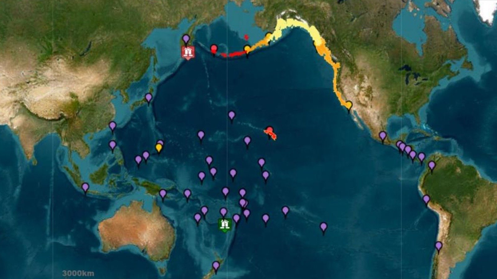 রাশিয়ায় শক্তিশালী ভূমিকম্পের পর সুনামির আঘাত